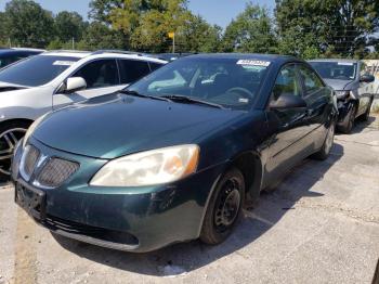  Salvage Pontiac G6