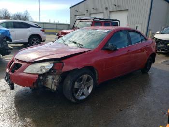  Salvage Pontiac G6