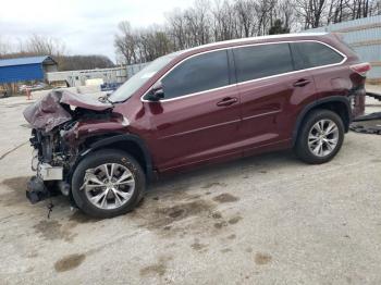  Salvage Toyota Highlander