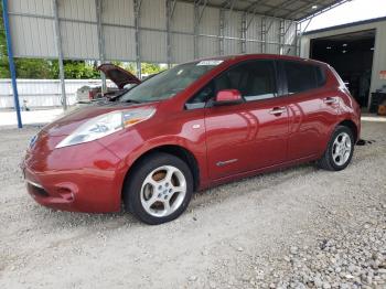  Salvage Nissan LEAF