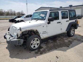  Salvage Jeep Wrangler