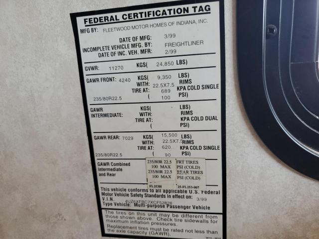 Fleetwood Discovery X Line Motor Home Image 9