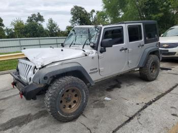  Salvage Jeep Wrangler