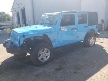  Salvage Jeep Wrangler
