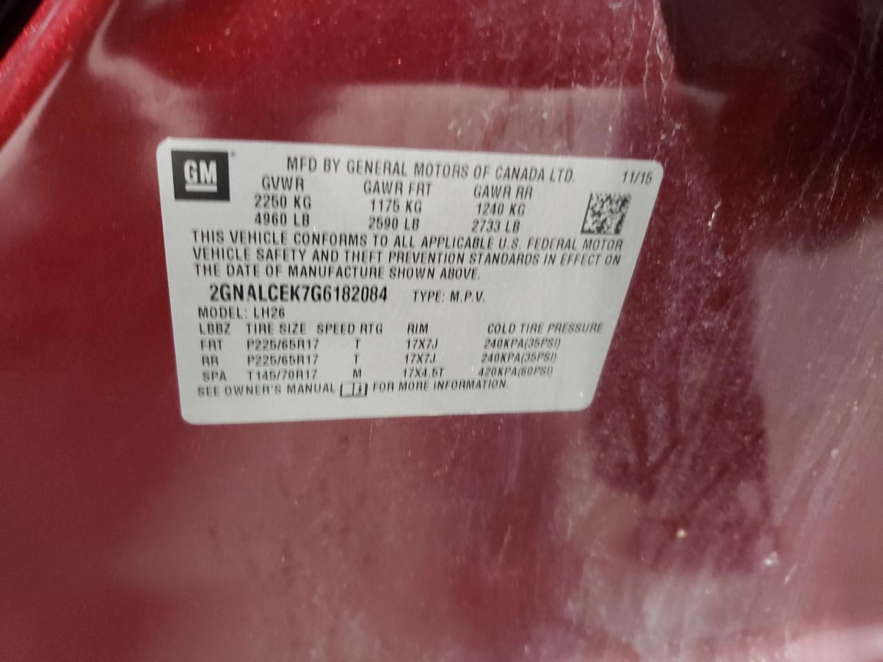 Chevrolet Equinox Lt Image 6