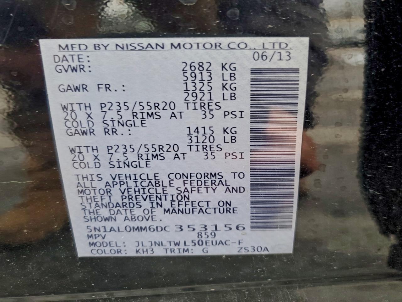 INFINITI JX35 Image 10