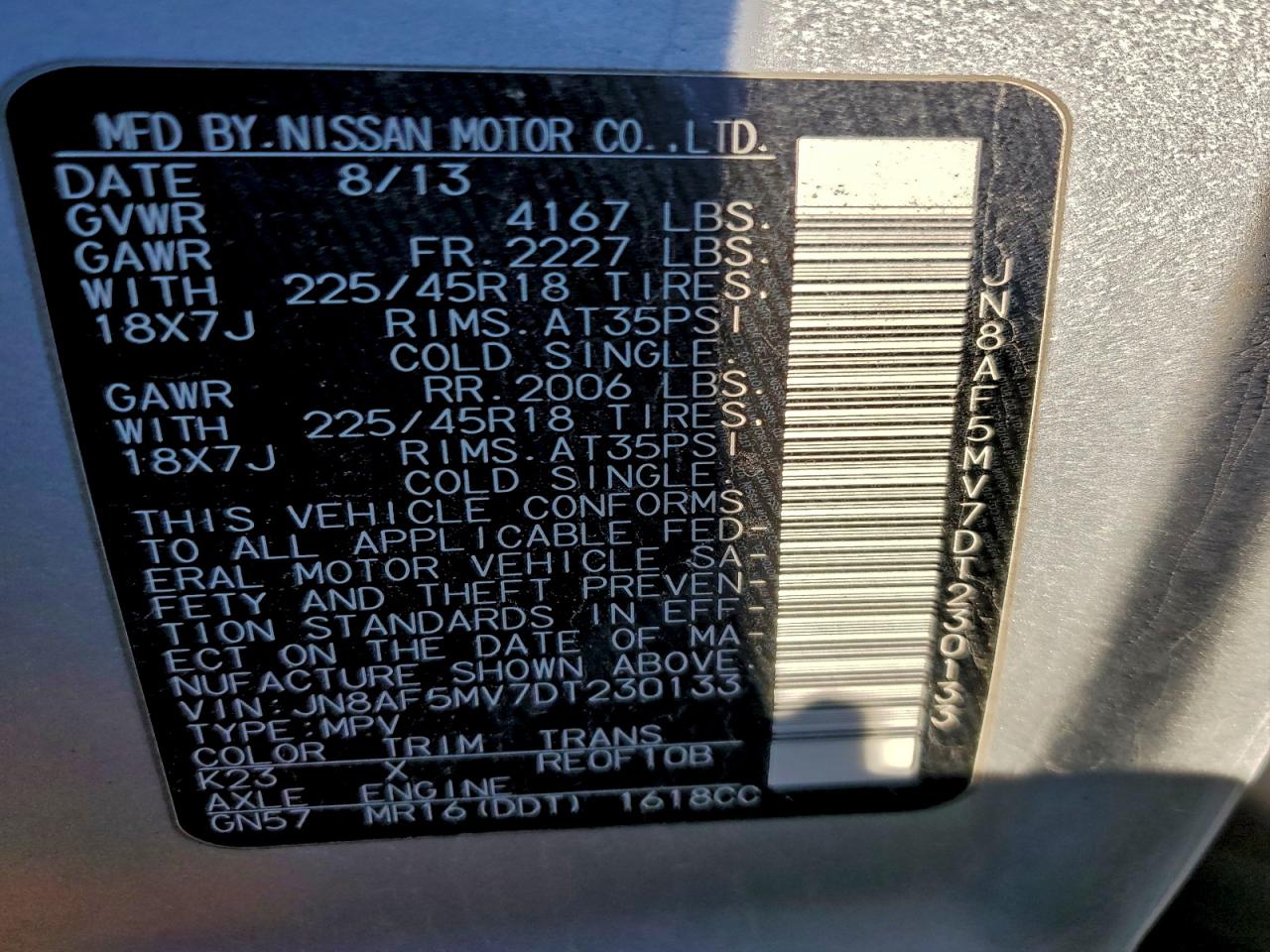 Nissan JUKE S Image 13