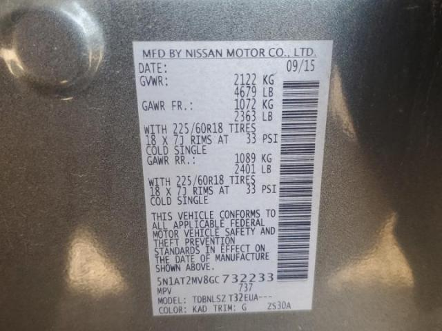 Nissan Rogue S Image 8