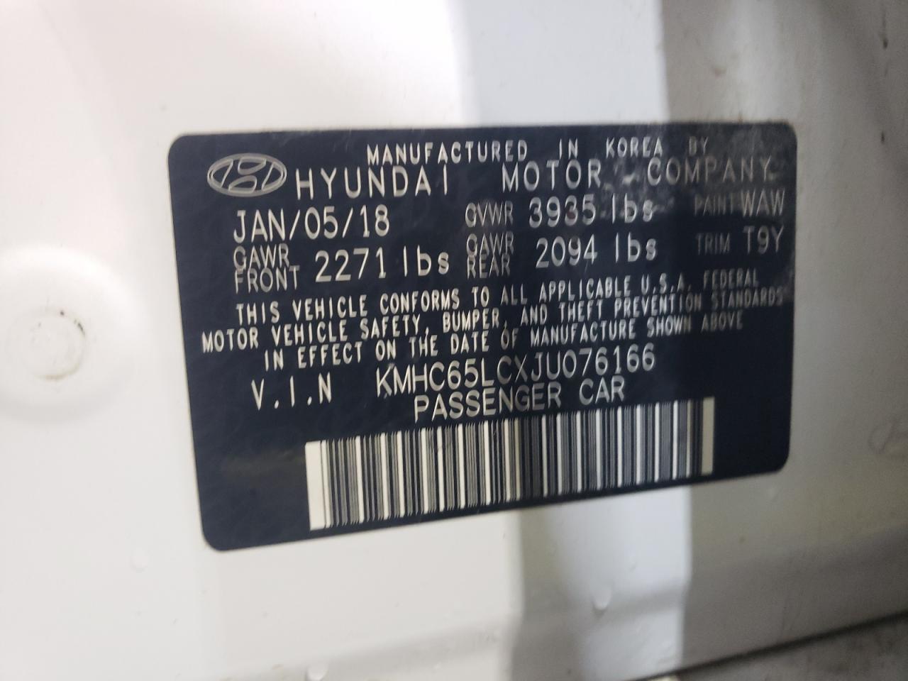 Hyundai Ioniq Blue Image 12