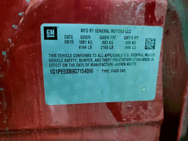 Chevrolet Cruze Lt Image 3