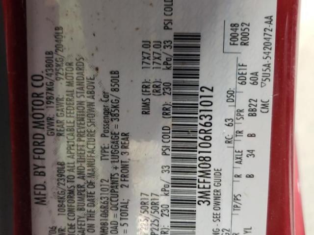 Mercury Milan Premier Image 12