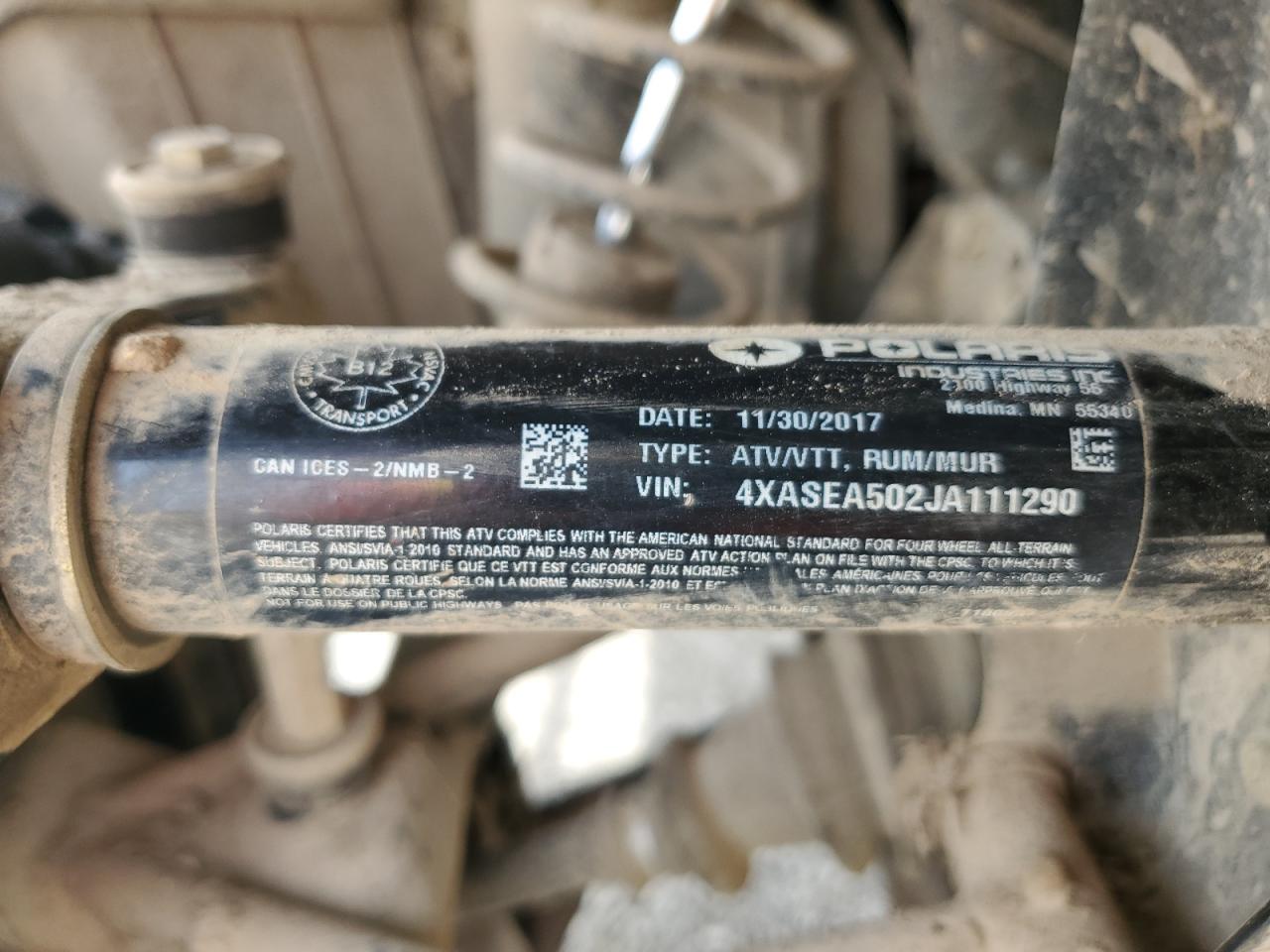 Polaris Atv 450 H.o. Image 8