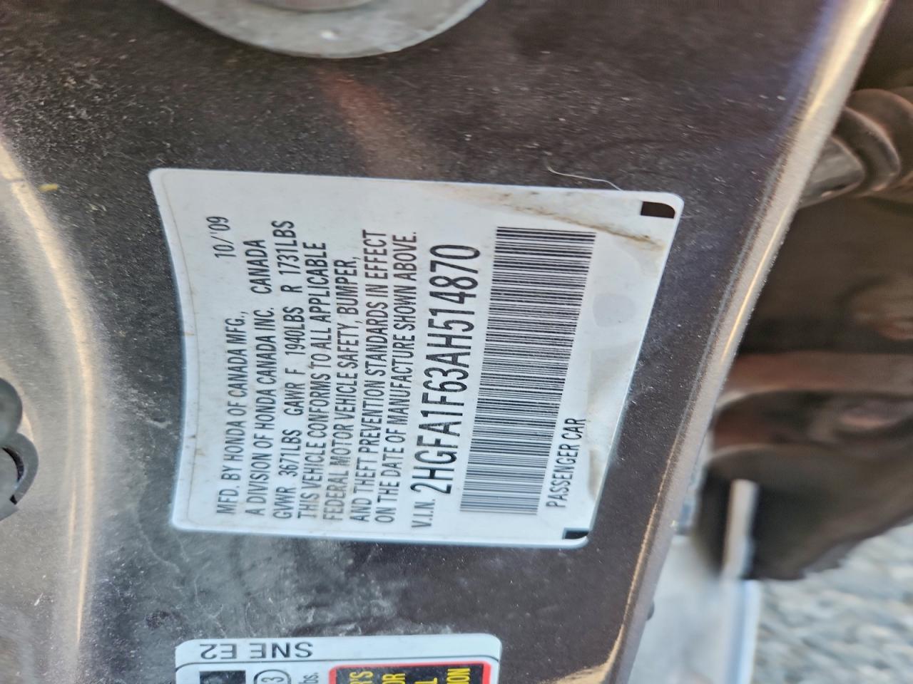 Honda Civic Lx-s Image 9