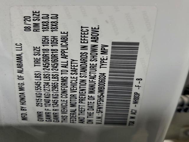 Honda Pilot Exl Image 13