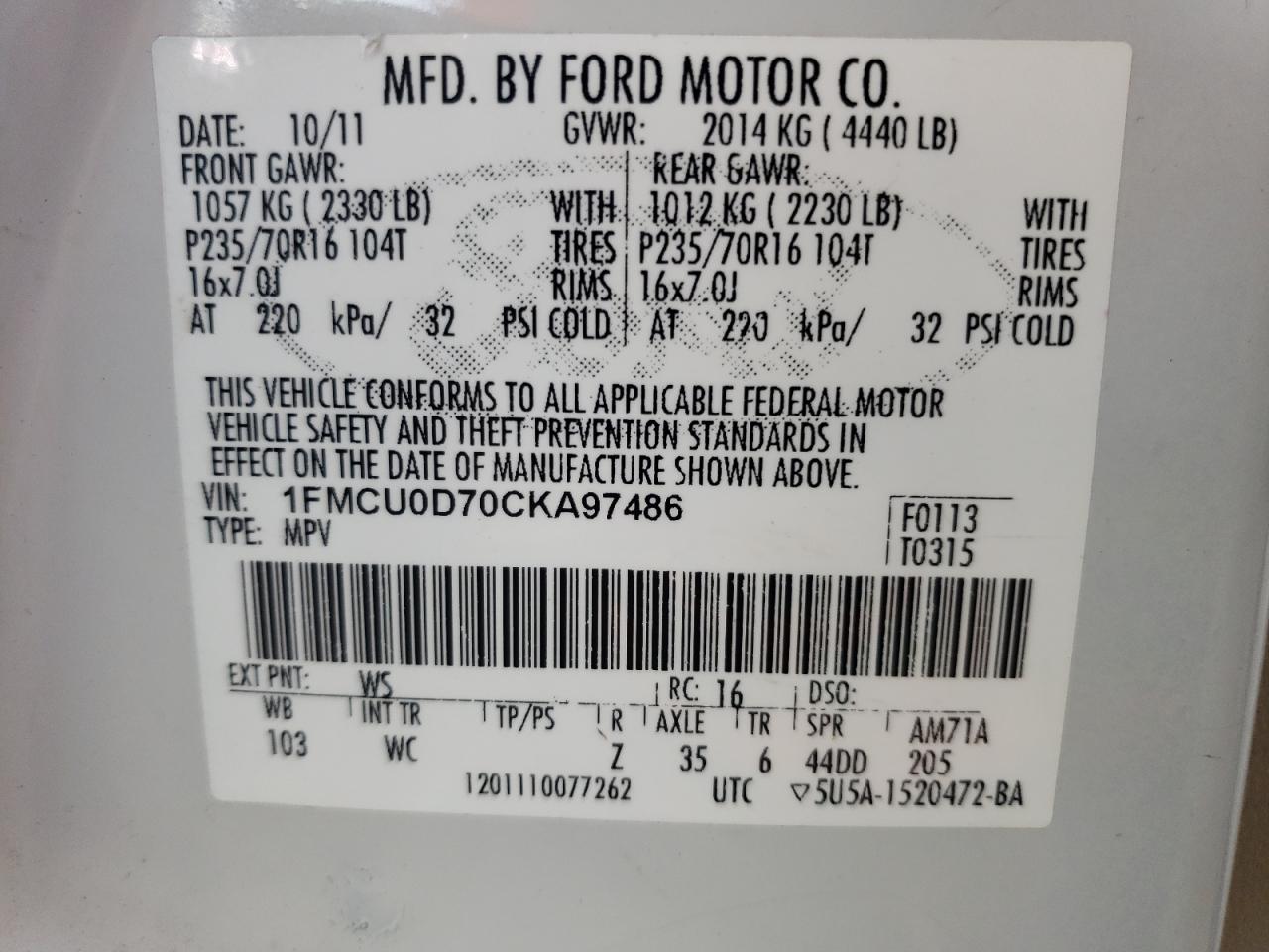 Ford Escape Xlt Image 2