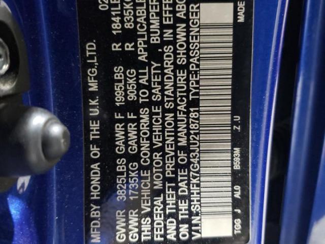 Honda Civic Sport Image 10