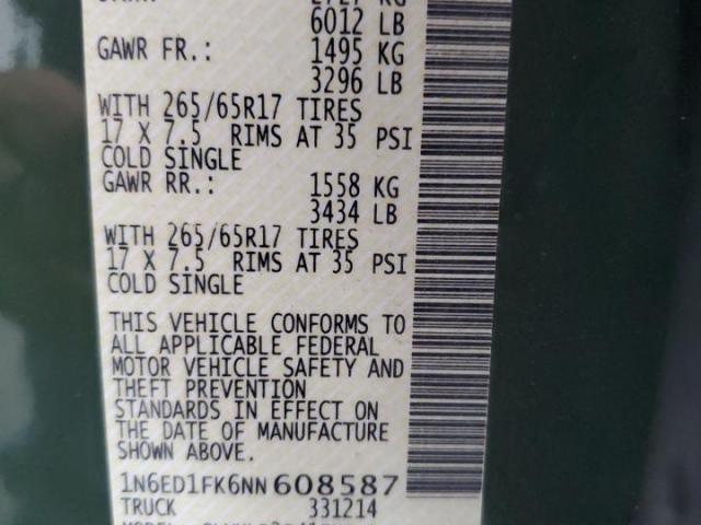 Nissan Frontier Sv Image 7