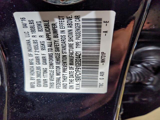 Honda Civic Touring Image 2