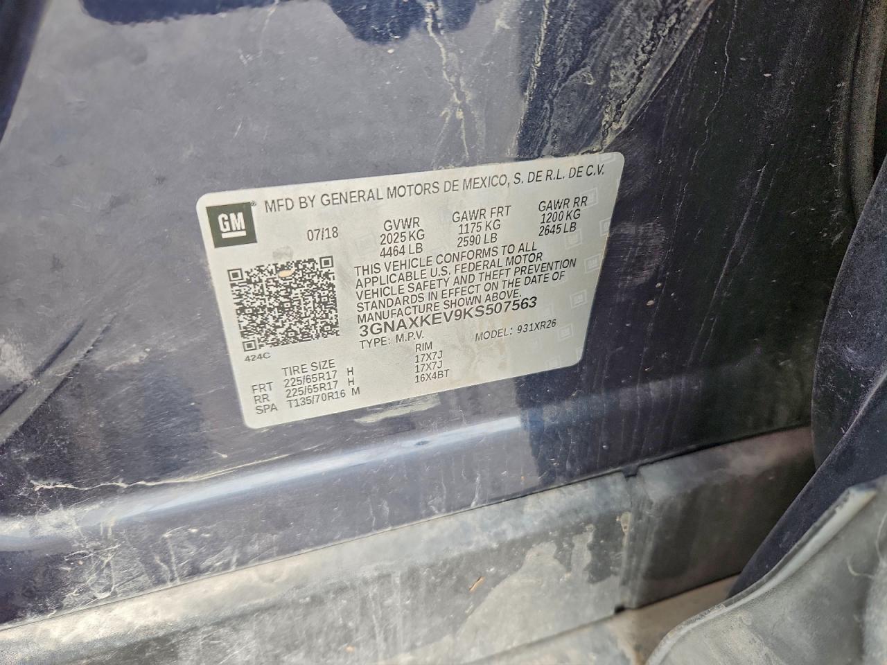 Chevrolet Equinox Lt Image 13