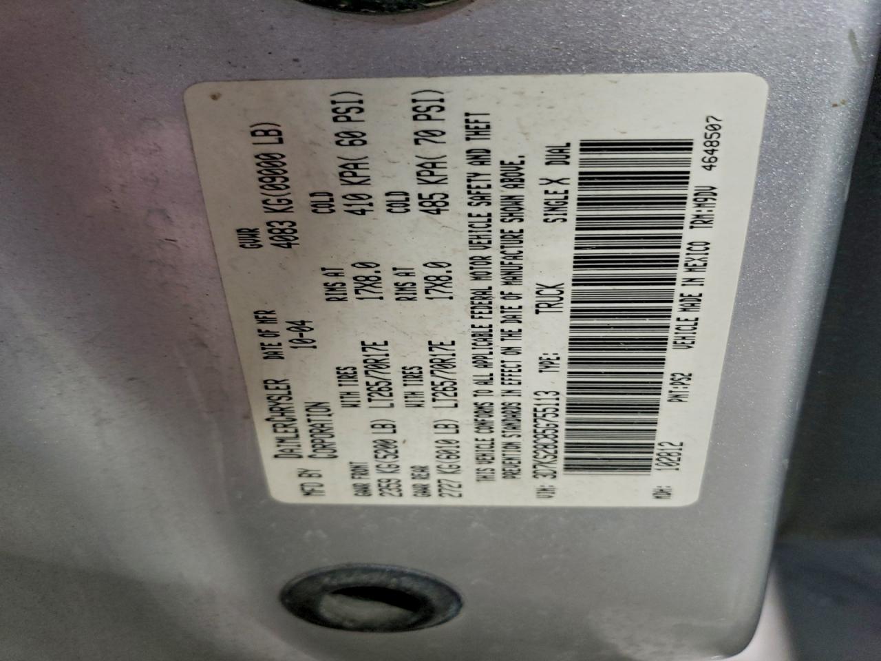 Dodge Ram 2500 St Image 11