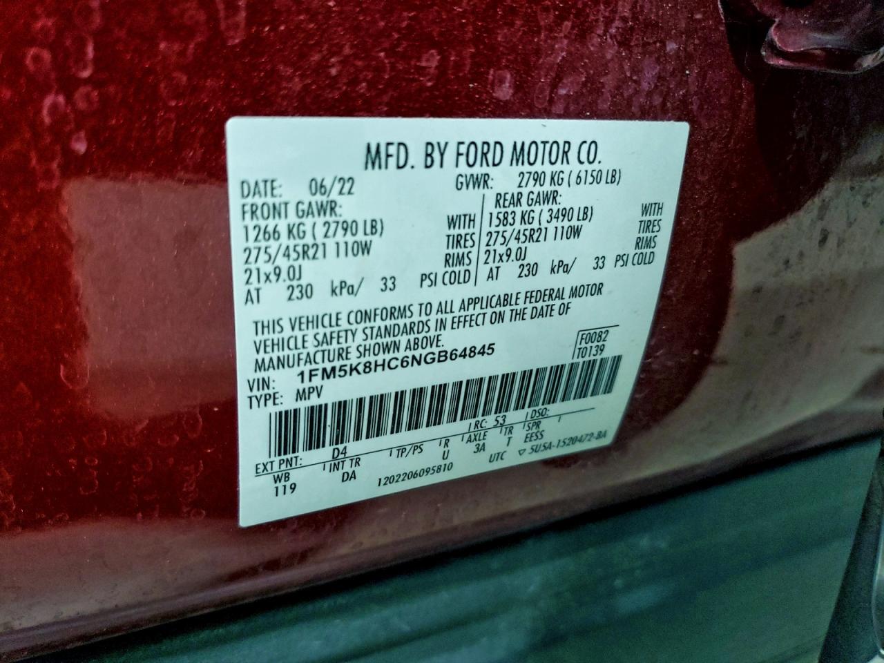 Ford Explorer Platinum Image 10