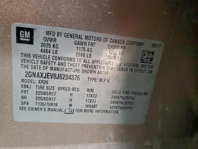 Chevrolet Equinox Lt Image 13