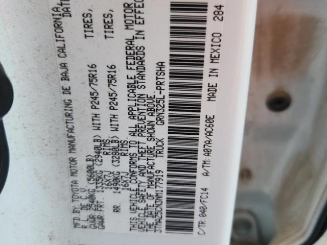 Toyota Tacoma Double Cab Image 12