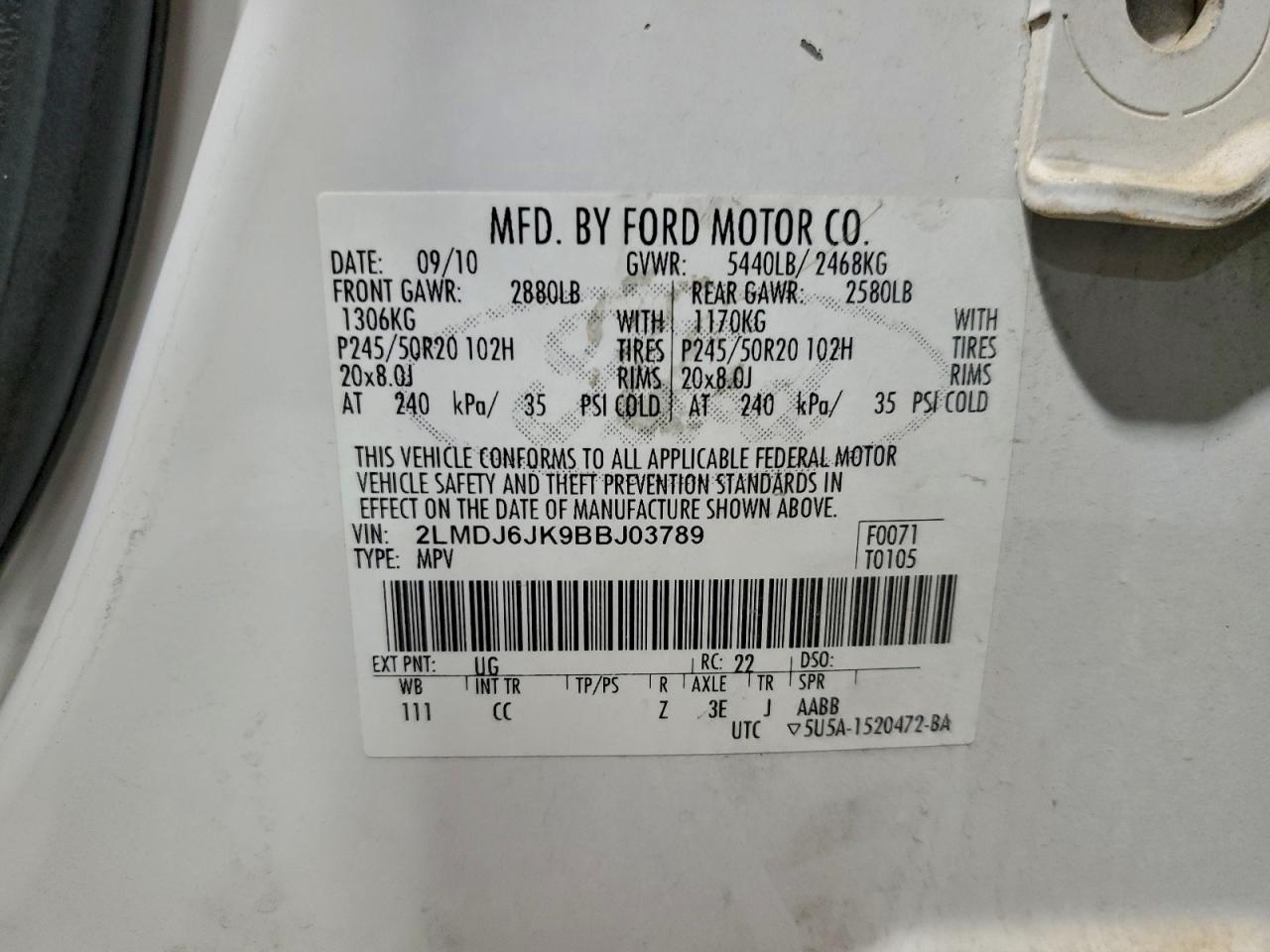 Lincoln MKX Image 10