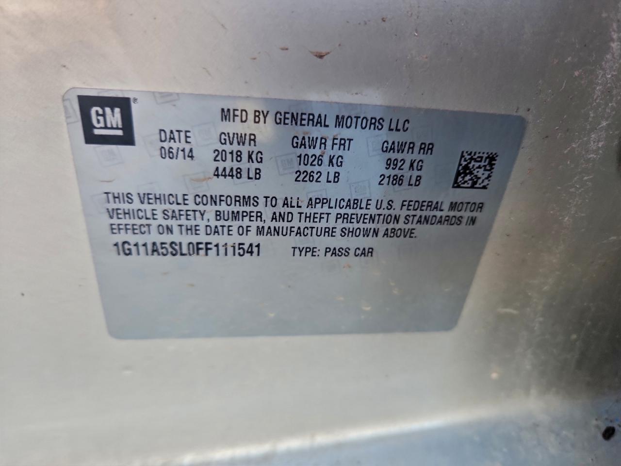 Chevrolet Malibu Ls Image 12