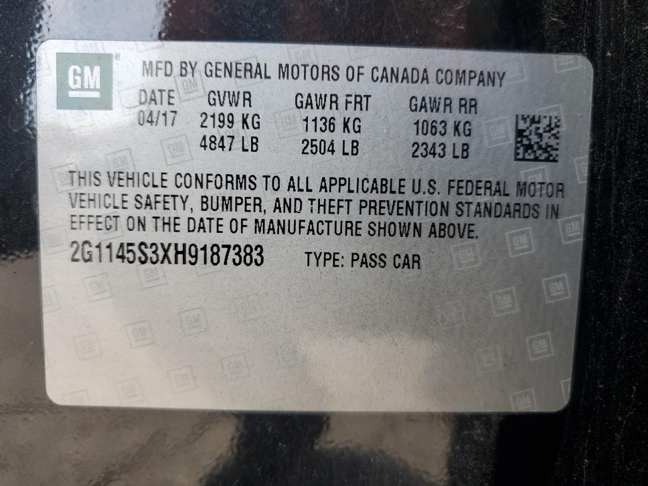 Chevrolet Impala Premier Image 8