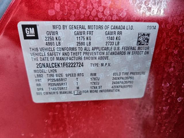 Chevrolet Equinox Lt Image 8