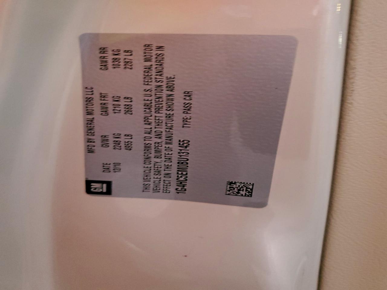 Buick Lucerne Cxl Image 8