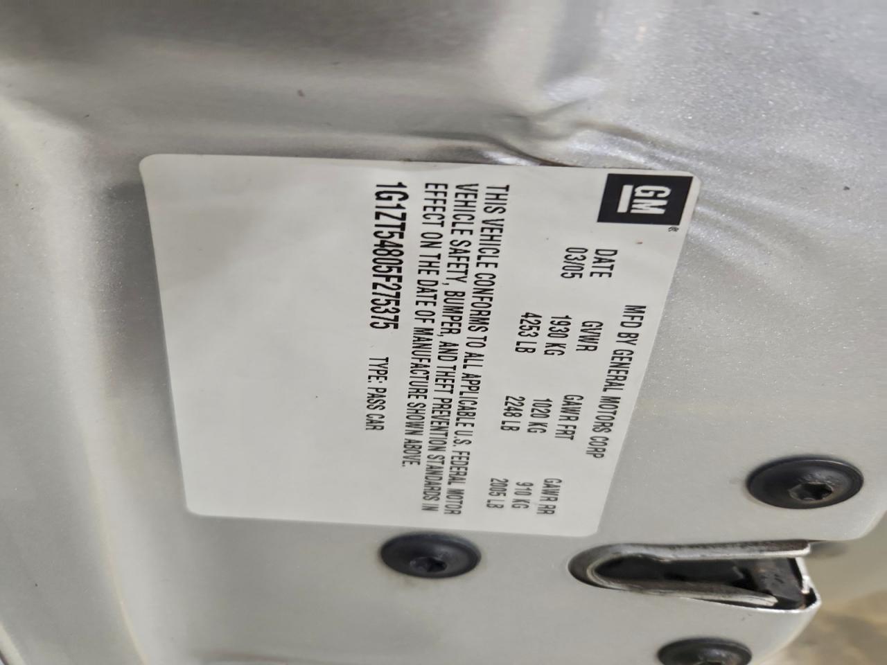 Chevrolet Malibu Ls Image 12