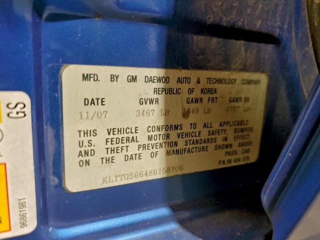 Chevrolet Aveo Lt Image 8