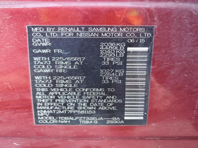 Nissan Rogue S Image 13