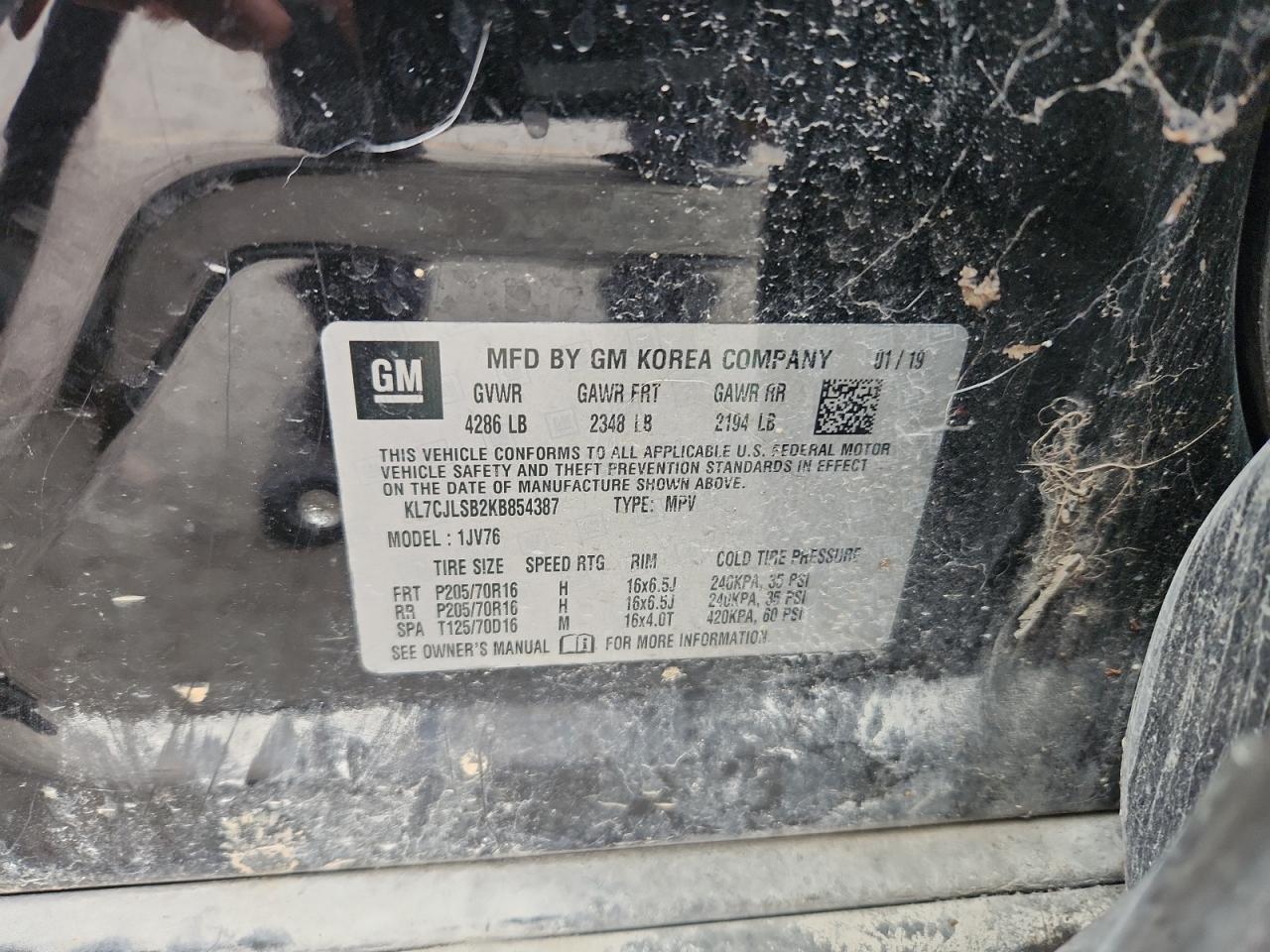 Chevrolet Trax 1lt Image 10