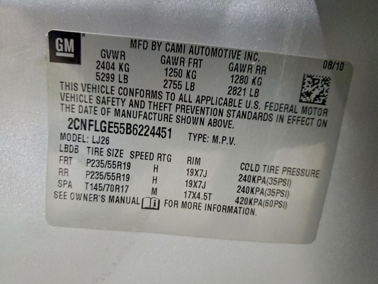 Chevrolet Equinox Ltz Image 9