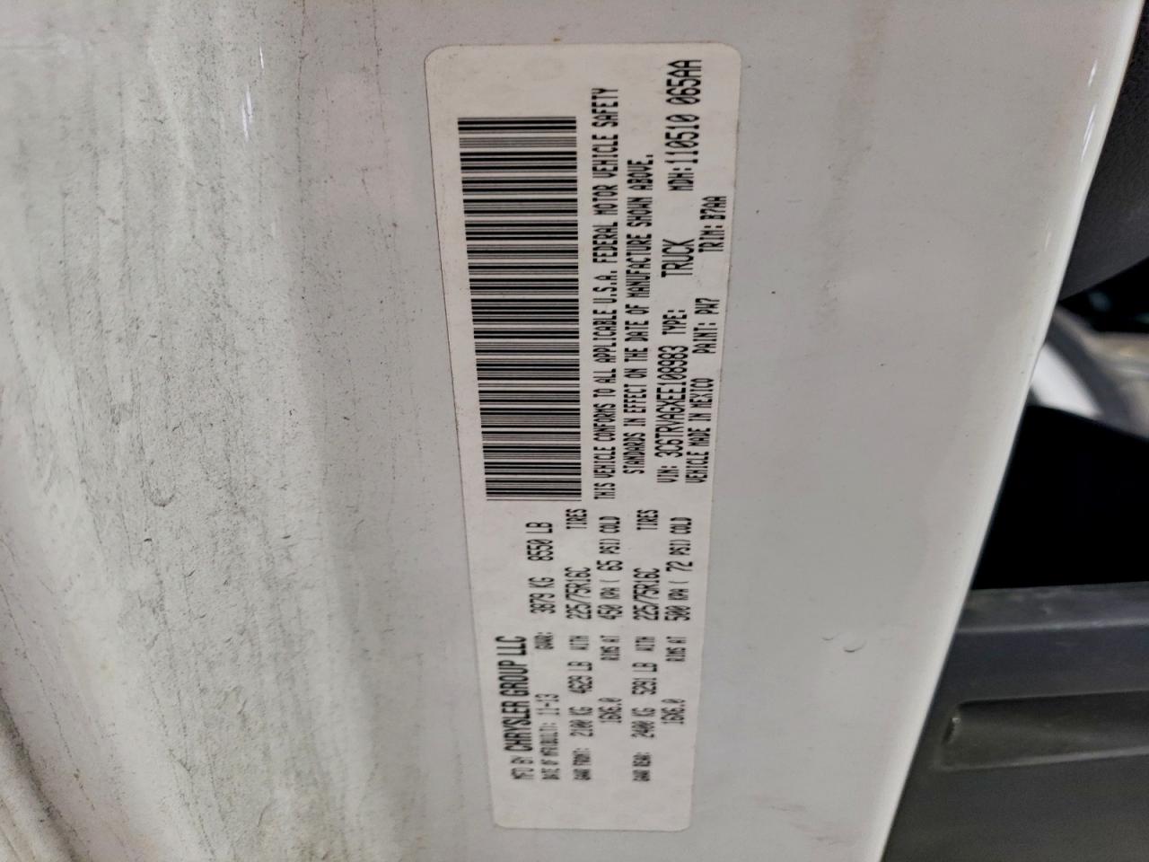 Ram Promaster 1500 Standard Image 12