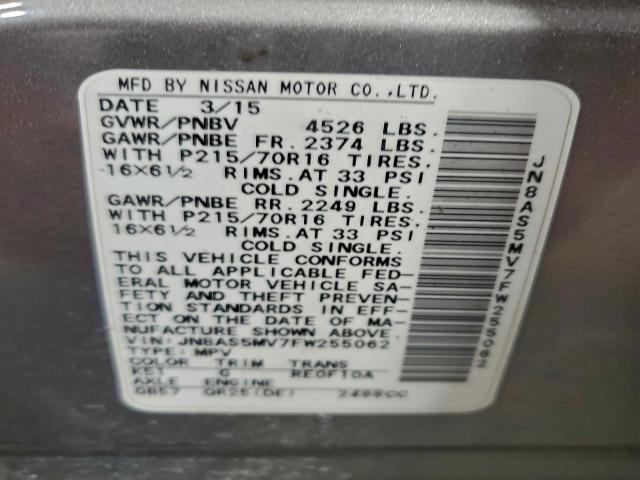 Nissan Rogue S Image 6