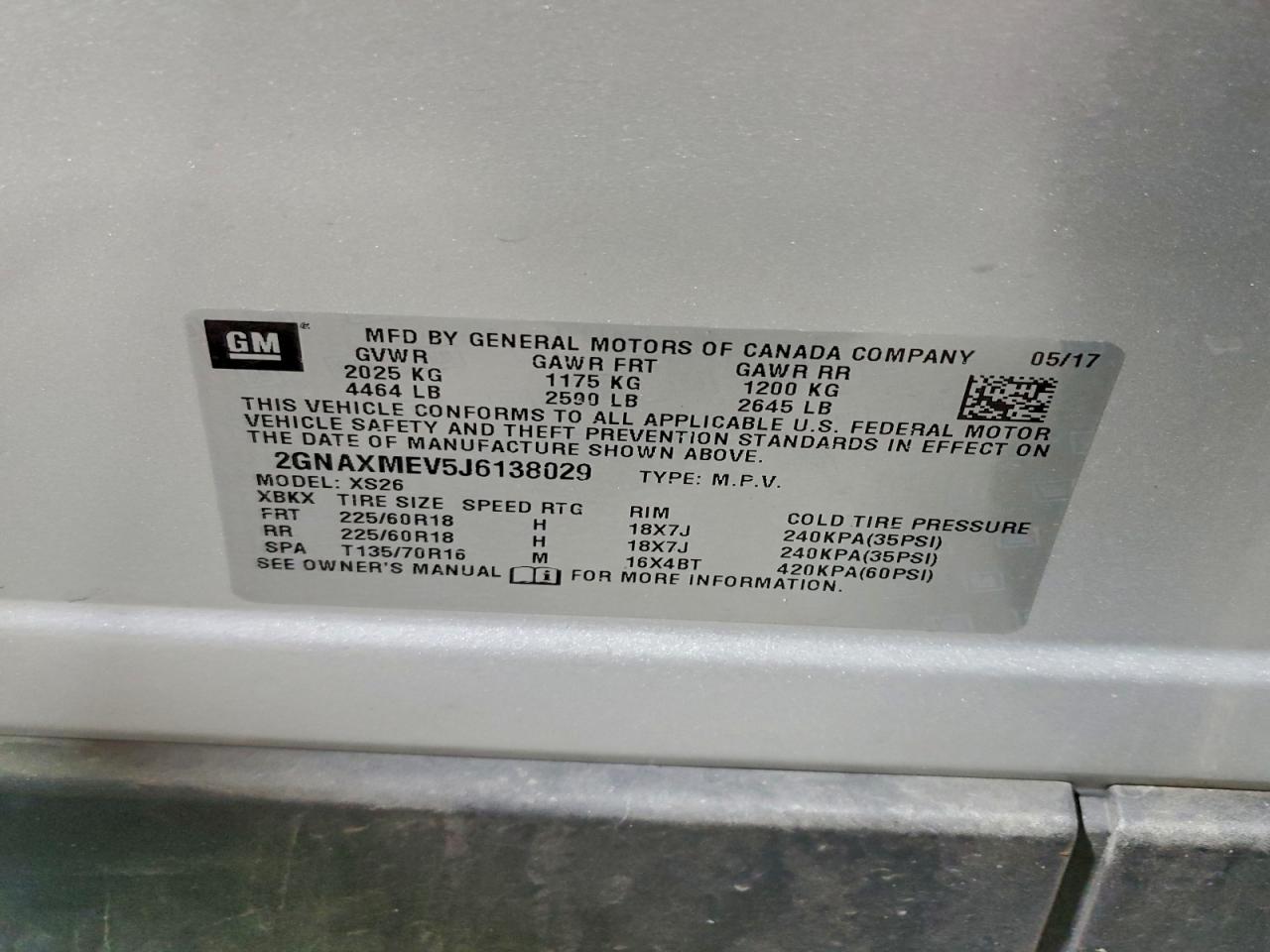 Chevrolet Equinox Premier Image 11