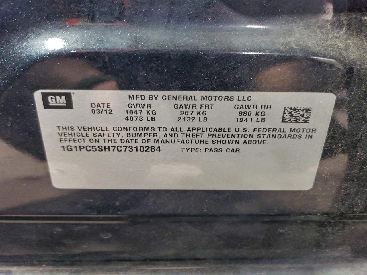 Chevrolet Cruze Ls Image 4