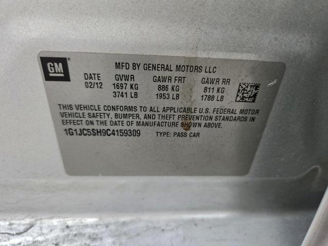 Chevrolet Sonic Lt Image 9