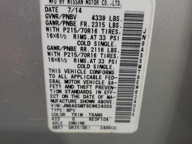 Nissan Rogue S Image 7