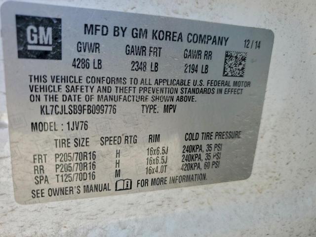 Chevrolet Trax 1lt Image 11