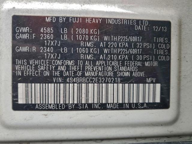 Subaru Outback 2.5i Premium Image 6