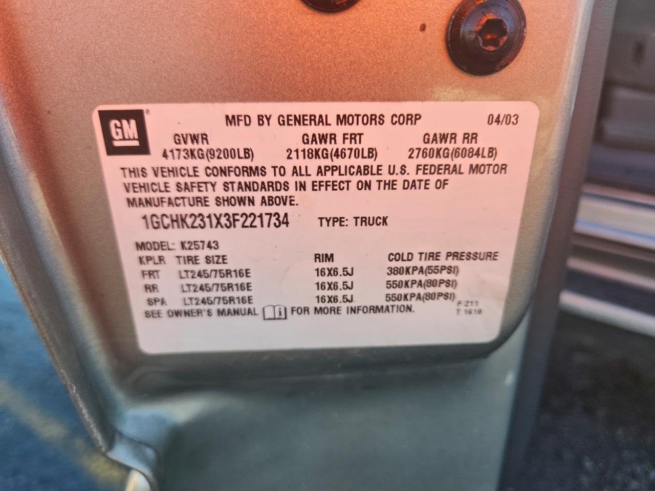 Chevrolet Silverado K2500 Heavy Duty Image 10