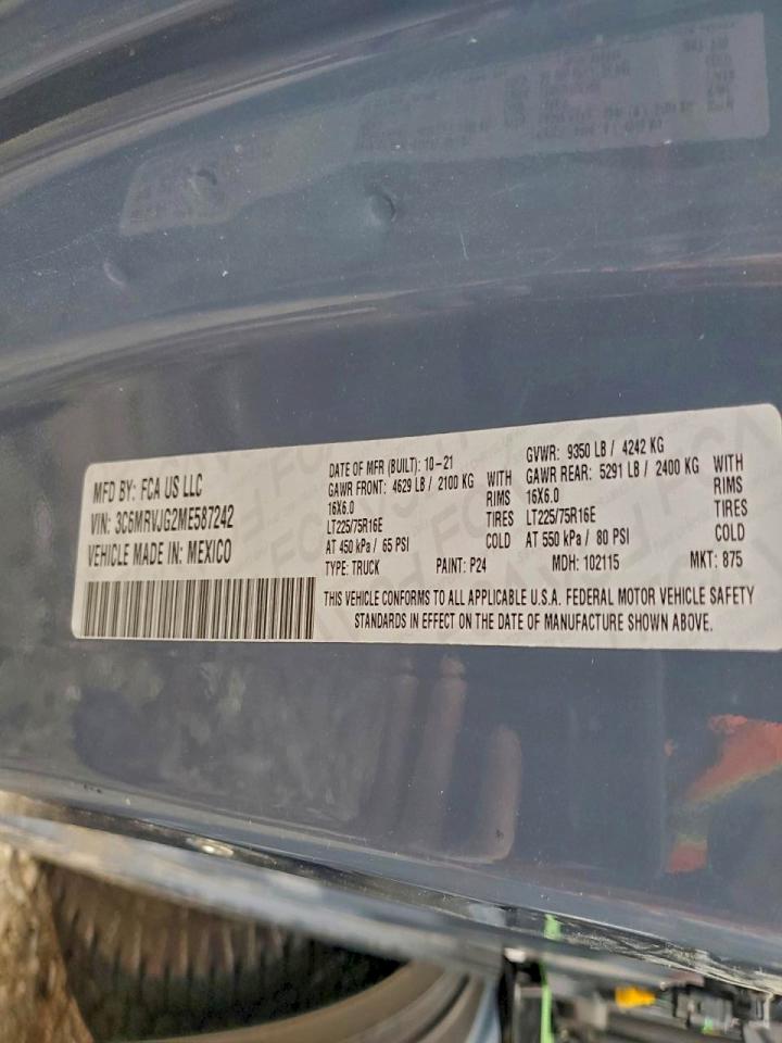 Ram Promaster 3500 High Image 14