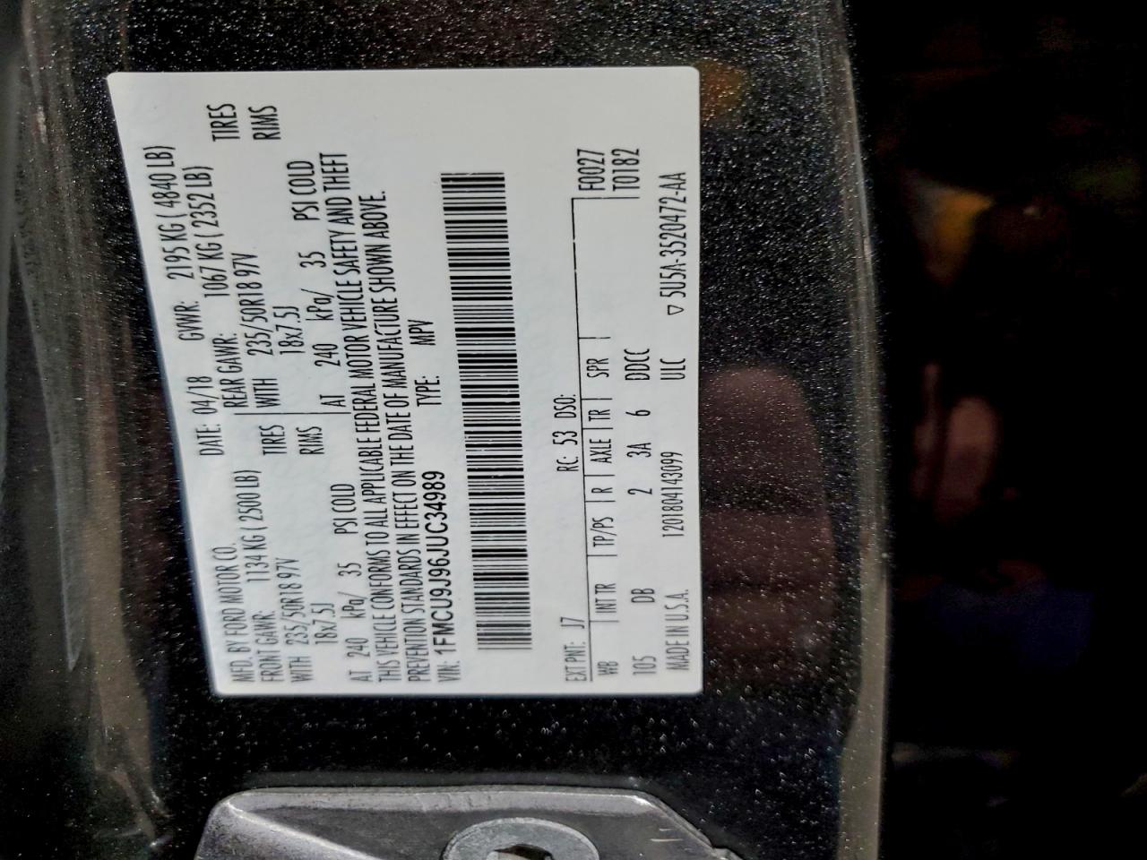 Ford Escape Titanium Image 14