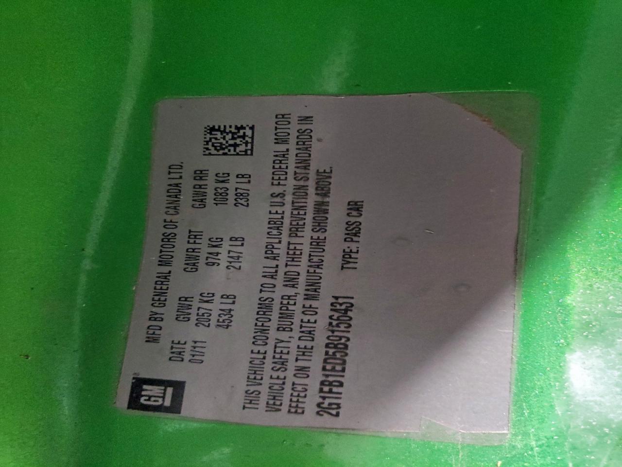 Chevrolet Camaro Lt Image 10